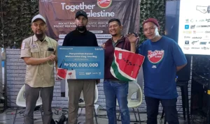 Kolaborasi Torch dan Muslimhood Salurkan Donasi Kemanusiaan Rp100 Juta untuk Palestina