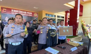 Balap Liar Bawa Sajam, 9 Remaja Berhasil Diamankan Tim Presisi Jalak Harupat