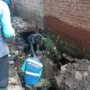 Saluran Melong Tersumbat, Sampah Buat Debit Air Meluap