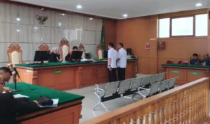Dok. Sidang praperadilan 3 orang tersangka kasus Subang. Senin (11/12). Foto. Sandi Nugraha.