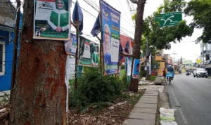 Maraknya Pelanggaran APK, Satpol PP Koordinasi dengan Bawaslu untuk Penertiban Maraknya Pelanggaran APK, Satpol PP Koordinasi dengan Bawaslu untuk Penertiban