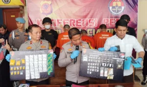 Satres Narkoba Polres Ciamis Bekuk Kurir Sabu dengan Barbuk 25,8 Gram