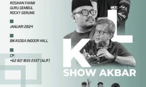 Beri Pemahaman pada Generasi Apatis, Maha Production Gelar Pemilu Damai Poster Talk Show Pemilu Damai dari Maha Production.