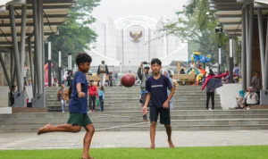 Revitalisasi Rampung, Pj Gubernur Larang PKL Berjualan Lagi di Kawasan Monju