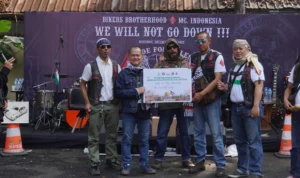 Kolaborasi Acara Amal Baznas Jabar dan Bikers Brotherhood untuk Palestina Baznas Jabar berkolaborasi dengan Bikers Brotherhood 1% MC dalam menggelar acara amal mendukung kemerdekaan dan menggalang donasi bagi masyarakat Palestina.