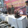 Jelang Nataru, Polresta Bogor Gergaji 3.315 Knalpot Brong