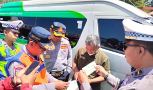 Cegah Kecelakaan Saat Libur Nataru, Aparat Gabungan Gelar Rampchek Angkutan Umum