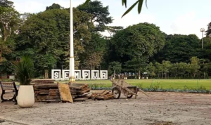 Pekerjaan Molor, Kontraktor Proyek Jogging Track Lapangan Sempur Bogor Didenda