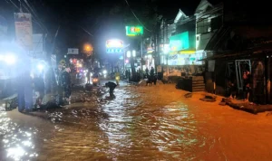 Hujan Deras Sebabkan Banjir di Kota Cimahi Doc. Ilustrasi Banjir di Kota Cimahi (istimewa)