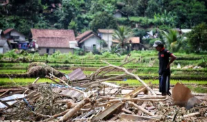 Pemprov Siapkan Bantuan untuk Korban Bencana Alam di Jabar Ist. Dampak longsor yang terjadi di Kab. Subang. dok. Humas Pemprov Jabar.
