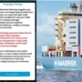 Aplikasi penghasil uang Maersk yang sudah scam sejak 15 Januari 2024.