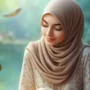 ILUSTRASI : Wajah yang awet muda bisa diraih dengan menggunakan cara Islami. (instagram@ceritaruh)