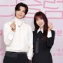 Park Shin Hye dan Park Hyun Sik saat konfrensi pers Drakor Doctor Slump