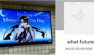 Lirik lagu What Kind of Future - Woozi SEVENTEEN sebagai hadiah untuk mendiang Moobin.