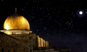 ILUSTRASI Perjalanan Isra Mi'raj (freepik)