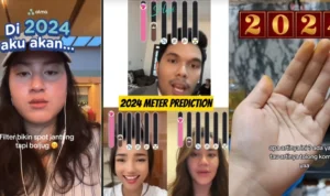 Beberapa filter tentang ramalan awal tahun yang banyak diikuti netizen.
