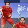 Ganda campuran Indonesia Rinov Rivaldy/Pitha Haningtyas Mentari saat beraksi di India Open 2024.
