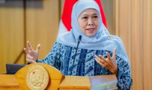 Gubernur Jatim, Khofifah Indar Parawansa siap menangkan Prabowo-Gibran di Pemilu 2024.