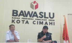 Doc. Akhmad Yasin Nugraha, Divisi P2HM Bawaslu Kota Cimahi (kanan) (doc. Istimewa)