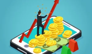 ILUSTRASI: Aplikasi ponzi berkedok Investasi. (freepik)