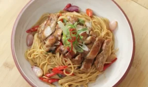 Resep Spaghetti Oriental ala Pizza Hut, Gurih dan Simpel!