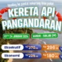 Harga Tiket dan Jadwal KA Pangandaran Gambir, Bandung, Banjar PP!