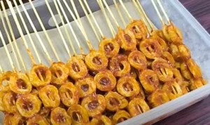 Ide Jualan Resep Sate Chikuwa, Modal Rp18.572 Ribu jadi 30 Tusuk!