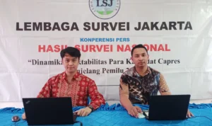 LSJ merilis hasil riset terbaru tentang elektabilitas kandidat terkuat Gubernur DKI 2024-2029 yaitu Ridwan Kamil.