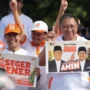 Kampanye Kreatif, PKS Bandung Perkenalkan AMIN dengan "Seger 8ener"