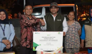 PT Pegadaian Kanwil X Jawa Barat Serahkan Bantuan untuk Korban Banjir 
