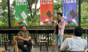 Komunitas Buka Suara Jembatani Dialog Politik Bersama Anak Muda, Kang Haru: Keren!