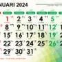 Download Gratis Kalender Hijriah 2024, Bulan dan Tanggal Islam Kalender Hijriah 2024, Cek Bulan dan Tanggal Islam/ Dok. Simbi Kemenag