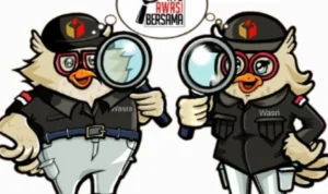 Link Download Maskot Bawaslu di Pemilu 2024 PNG dan JPG Maskot Bawaslu 2024 JPG dan PNG Dapat di Unduh dalam Link Ini/ Dok. Bawaslu