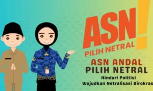 Poster PNS Harus Netral, Catat Sanksi Jika Tidak Netral di Pemilu 2024/ Dok. Kemenag Kabupaten Tanah Datar