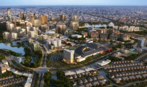 Perkembangan kawasan Bandung Timur layak disebut sebagai episentrum pertumbuhan ekonomi baru. Hal ini didukung kemajuan dan fasilitas
