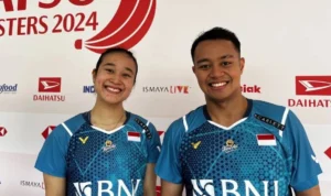 Menangi Laga “All Indonesian”, Rehan/Lisa Lolos ke Babak 16 Besar Indonesian Masters 2024