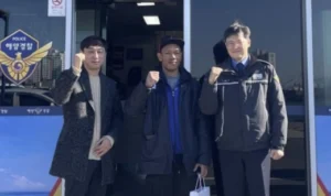 Riyanto, Nelayan Indonesia yang dapat penghargaan di Korea. (MBN news)