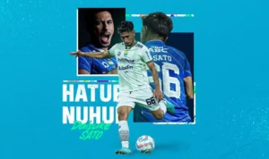 Daisuke Sato hengkang dari Persib Bandung. Foto: dok persib