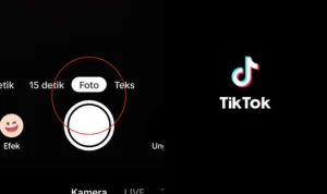 Tutotial Mode Foto di TikTok Tanpa Ditekan, Caranya Mudah untuk iPhone dan Android/ Kolase TikTok