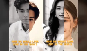 Aplikasi Edit Foto Filter Retro, Gaya Ala 1930 Viral di TikTok/ Tangkap Layar TikTok @ham_editz6