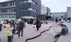 Gempa 7,4 M Guncang Jepang, Beberapa Wilayah dalam Zona Merah Kerusakan akibat gempa 7,4 M yang melanda Jepang (1/1).