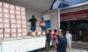 KPU Kota Bogor Terima 817.283 Surat Suara DPD RI untuk Pemilu 2024