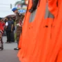 Proses evakuasi masyarakat yang terdampak gempa di Kabupaten Sumedang.