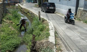 Doc. Ilustrasi Pelebaran Saluran Air (Foto: Pandu Muslim)