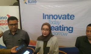Warga Protes Pembangunan Tempat Penampungan Limbah, PT Kino: Cuma Salah Paham Head of Public Relations PT Kino Indonesia, Arviane saat diwawancarai oleh awak media (3/1).