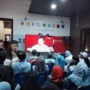 Suasana Nobar Debat Capres ketiga dari TKD Jabar Prabowo-Gibran, Minggu 7 Januari 2024.