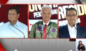 JULUKAN CAPRES: Prabowo Subianto (El Gemoy), Ganjar Pranowo (El Chudai), dan Anies Baswedan (El Chef).