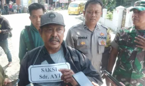 Ayi, suopir angkot asal Sukabumi yang mengantarkan pelaku ke Garut dalam waktu 30 menit.