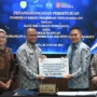 Bank bjb Lakukan Sinergitas dengan Perumdam Tirta Darma Ayu dan RSUD Indramayu di di Gedung T-Tower Bank bjb, Jakarta (5/1).