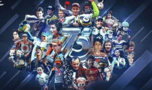 Rayakan 75 Tahun Kompetisi, MotoGP Tampilkan Logo Baru untuk Musim 2024 Rayakan 75 Tahun Kompetisi, MotoGP Tampilkan Logo Baru untuk Musim 2024